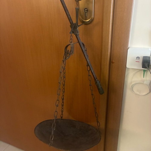 Greengrocer's scale used decorative