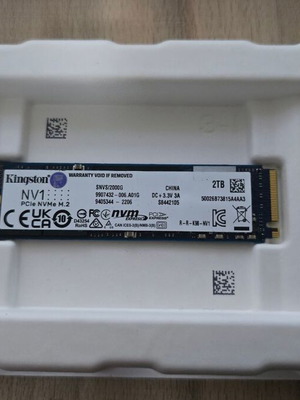 Kingston 2TB M.2 NVMe SSD SNVS/2000G