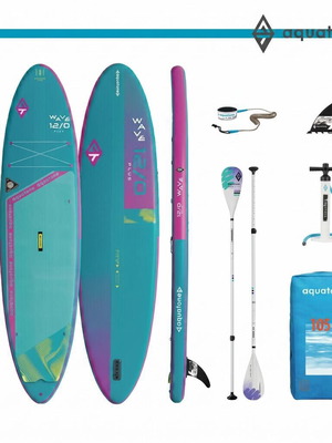 Aquatone Wave 12'0" Plus SUP board with accessories