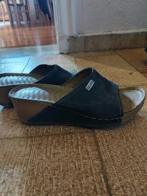 Women's summer slippers used, size 41