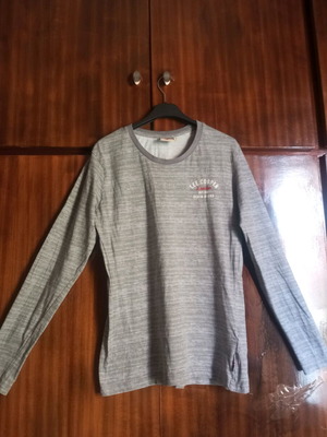 Lee Cooper men's long-sleeve gray shirt like new