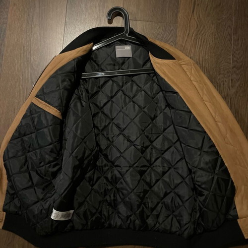 Assos men's brown jacket with black cuffs like new, size M