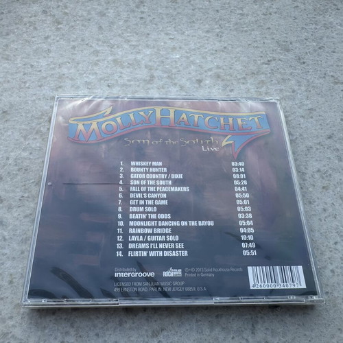 Molly Hatchet Son Of The South Live CD new, rock