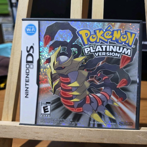 Pokémon Platinum Version Nintendo DS used with manual and inserts