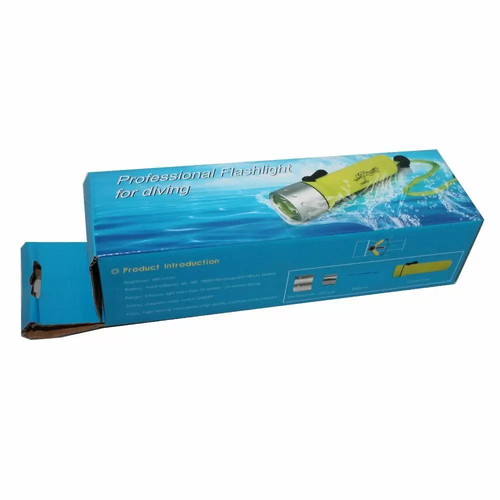 Diving flashlight new, waterproof, 180 lumen