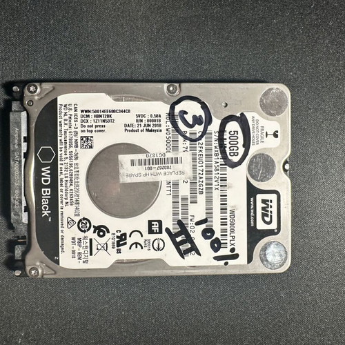 Seagate Momentus Thin 500GB 2.5" HDD