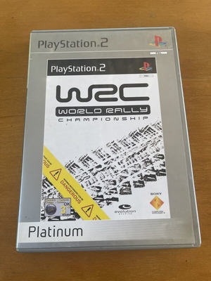 WRC Sony Platinum αγωνιστικό βιντεοπαιχνίδι για PlayStation 2 σαν καινούργιο