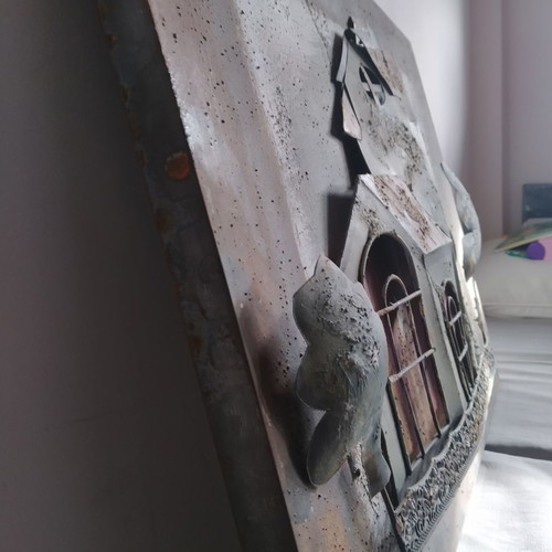 Metal 3D art piece Inart new