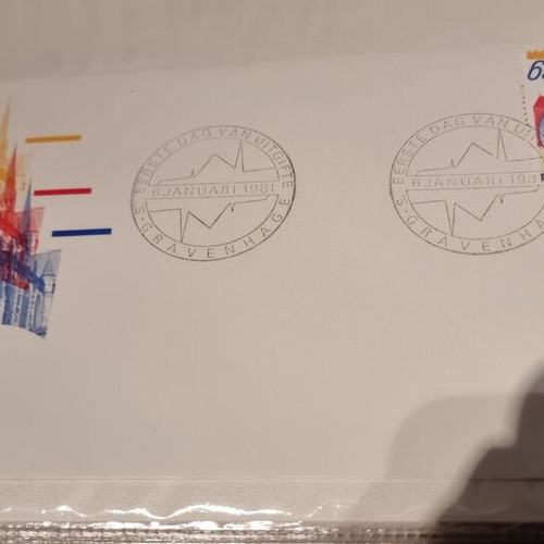 First Day Covers stamp collection like new from Netherlands 1970-1980