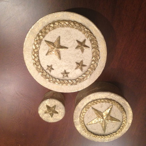 Christmas boxes set of 3 pieces