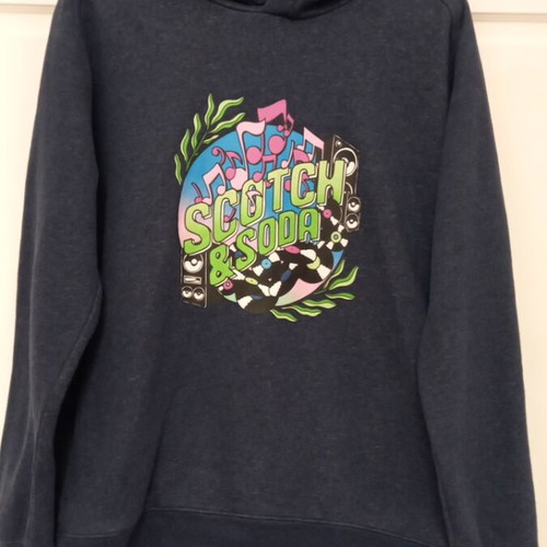 Scotch & Soda Hoodie like new, blue, unisex