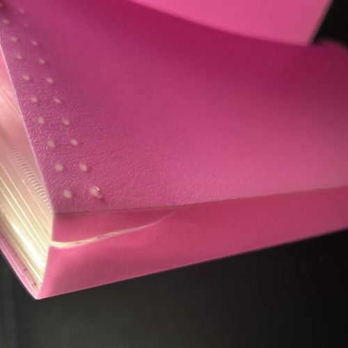 Filing folder 24x13 pink used