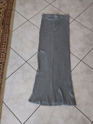 Bershka long gray skirt like new size S