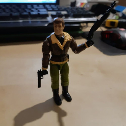 GI Joe General Flagg action figure like new 1988-1992