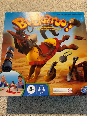 Buckaroo board game used, family fun, balance game