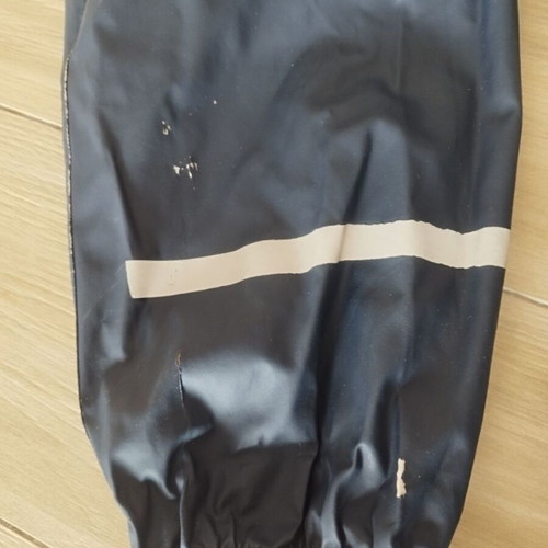 H&M waterproof pants used, blue, unisex