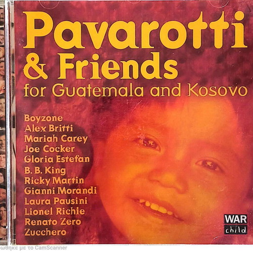 Pavarotti & Friends for Guatemala and Kosovo CD like new