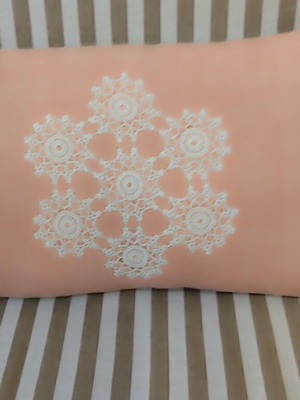 Traditional woven cotton pillowcase 65x40 cm