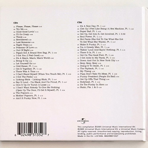 The James Brown Story 2 CD като нов