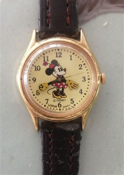  roloi chiros Walt Disney. Mini Mouse. Vintage.