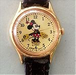  Ρολόι χειρός Walt Disney. Mini Mouse. Vintage.
