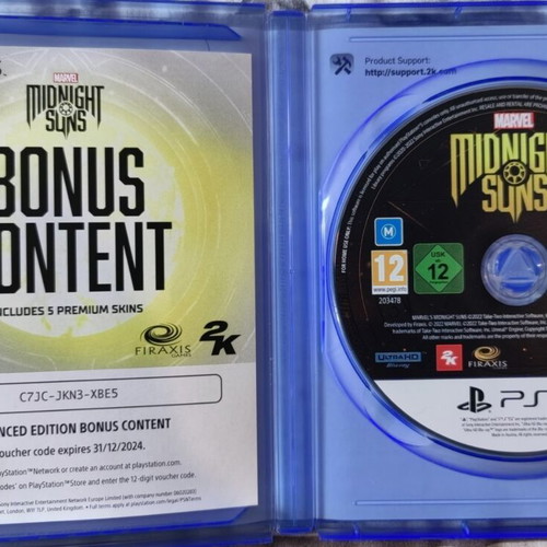 Marvel Midnight Suns Enhanced Edition PS5 like new