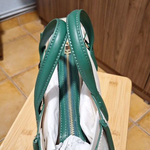 Zara New Mini Shopper Bag Shoulder Canvas and Leather