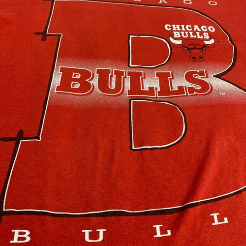 Chicago Bulls NBA T-shirt XL, 1990, made in USA