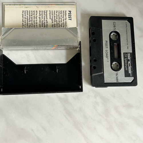 Spectrum Pssst cassette used in good condition