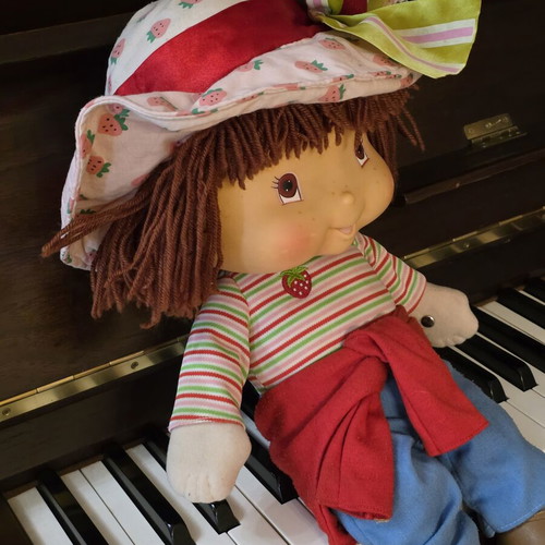 Strawberry Shortcake doll Lyra collectible used from 1980s