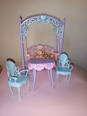 Barbie Erika Tea Party Set like new, complete accessories