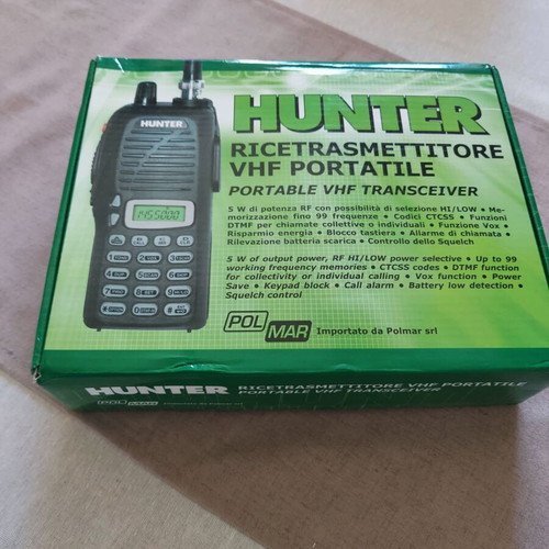 Vhf Polmar Hunter icom new vintage