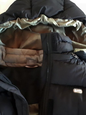 Nike jacket used, size Medium, black unisex