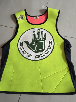 Neoprene vest used by Body Glove for water sports protection