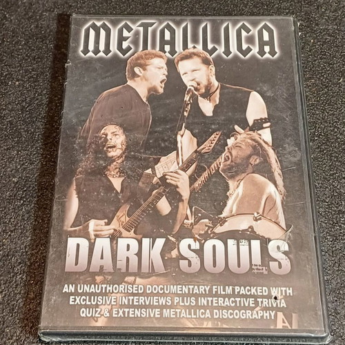Metallica Dark Souls DVD documentary new, rock