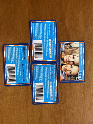 Phone cards like new, set of 3 different