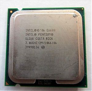 Pentium Dual Core E6600