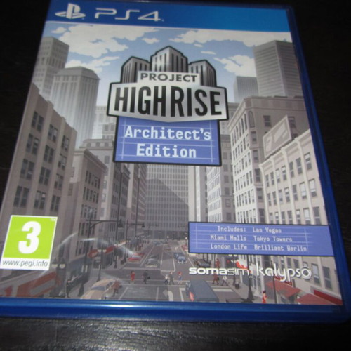 Project Highrise Architect's Edition PS4 game σαν καινούργιο