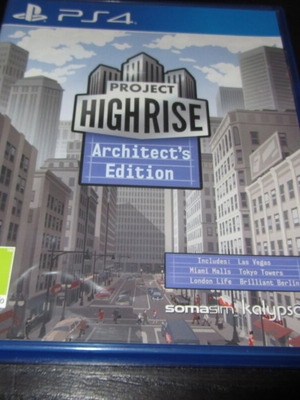 Project Highrise Architect's Edition PS4 game σαν καινούργιο