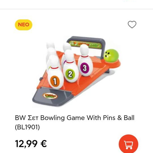 Children's bowling game like new