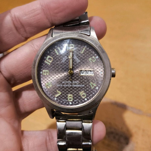 John Jbeili antique watch used, men's, silver
