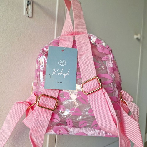 Children's bag new transparent 20×15 cm