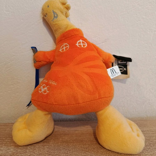 Plush Mascot Athens 2004 Olympic Games used, McDonald's