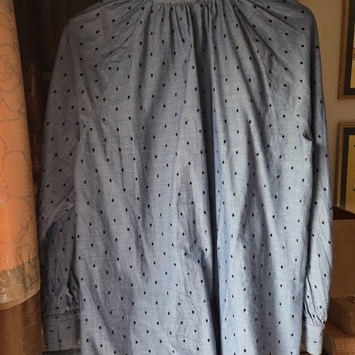 Massimo Dutti shirt cotton like new, blue, size L