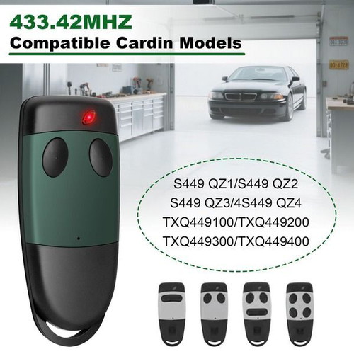 Cardin S449 433.92 MHz 2-channel remote control