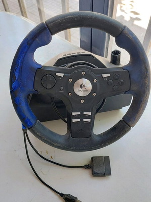 Sony PS2 PS3 Racing Wheel and Pedals used