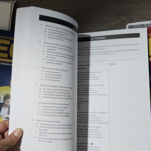ECPE Preparation Books Slightly Used