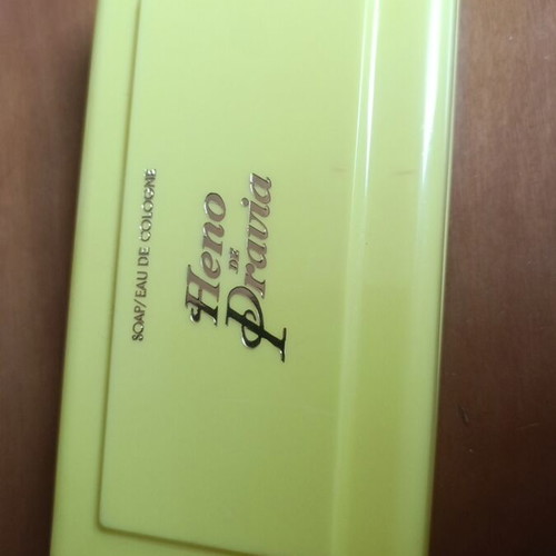 Rectangular plastic box yellow, like new