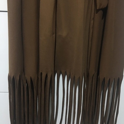 Long vest with fringes new