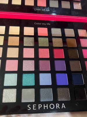 Sephora Color My Life makeup palette for eyes and lips 36 & 6 shades new